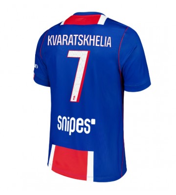 Paris Saint-Germain Khvicha Kvaratskhelia #7 Hemmatröja 2026-27 Kortärmad